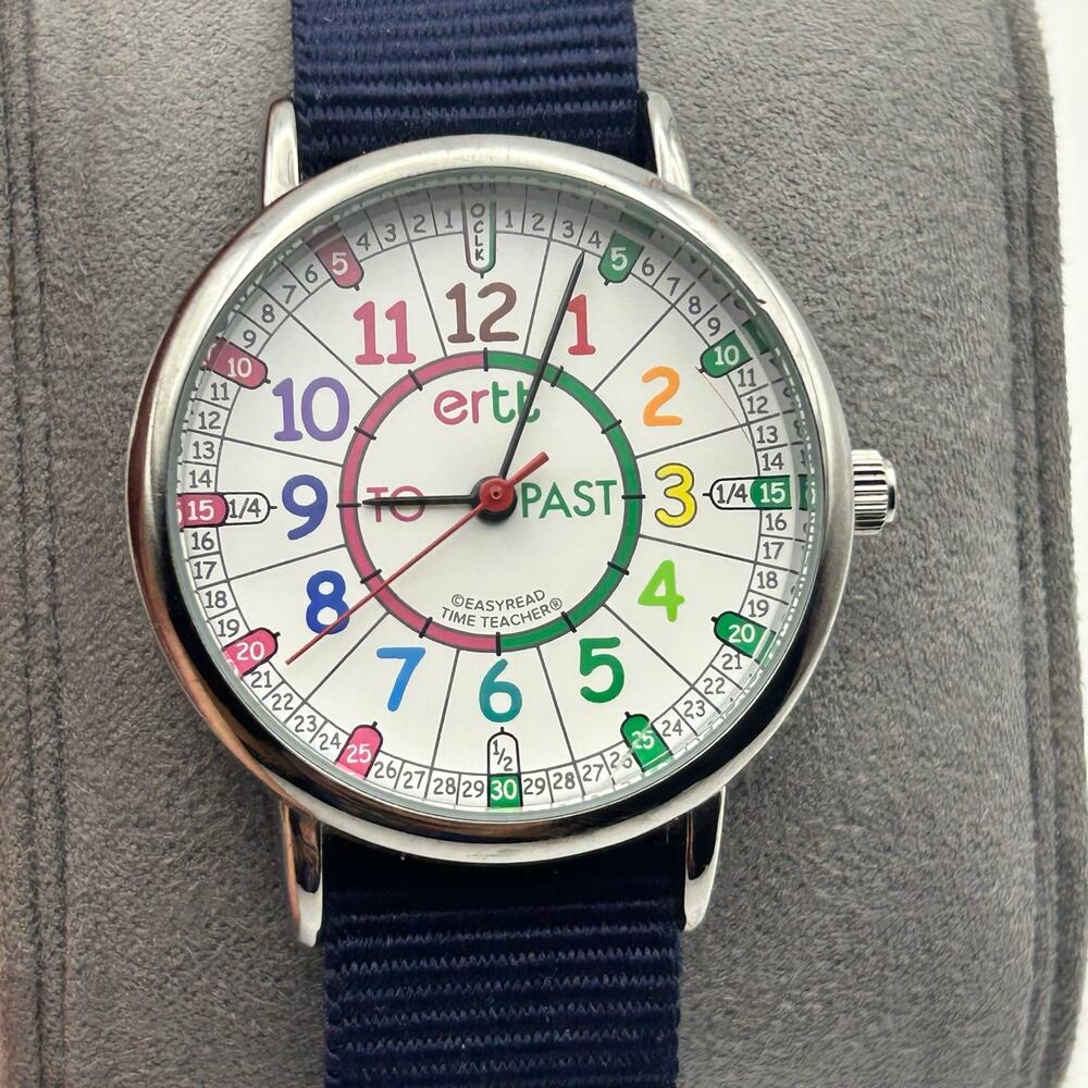 EasyRead Time Teacher Educational Children’s Analog Watch Working
